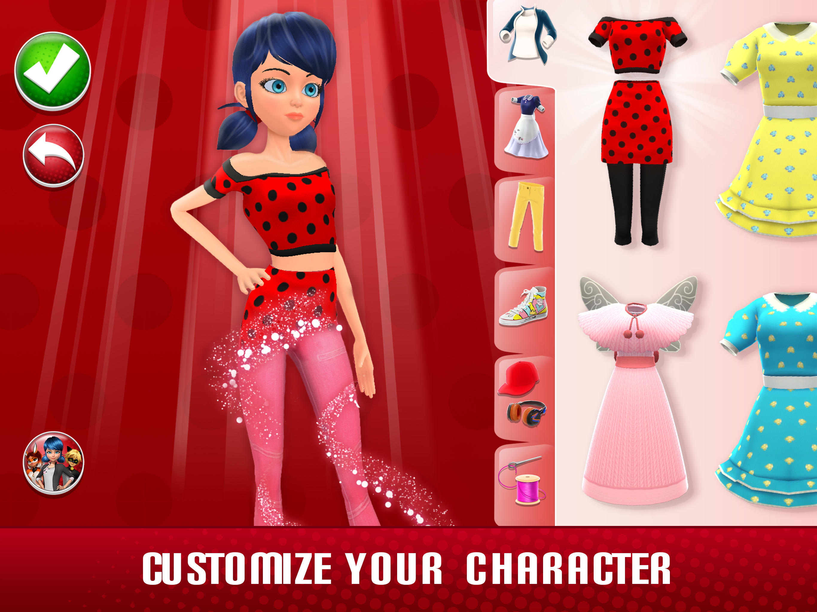 Miraculous Ladybug Life Game Screenshot