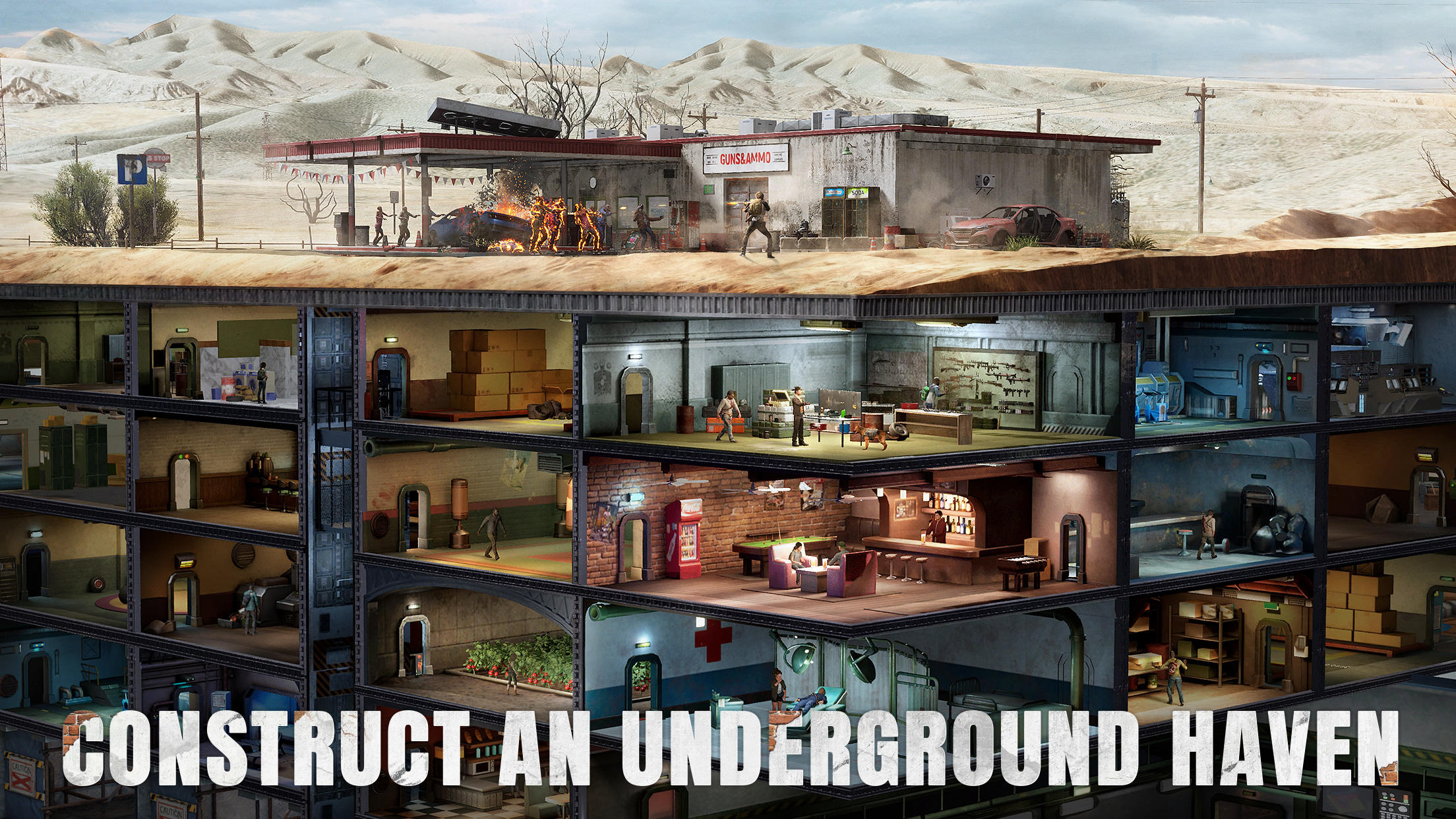 The Walking Dead: Survivors Game Screenshot