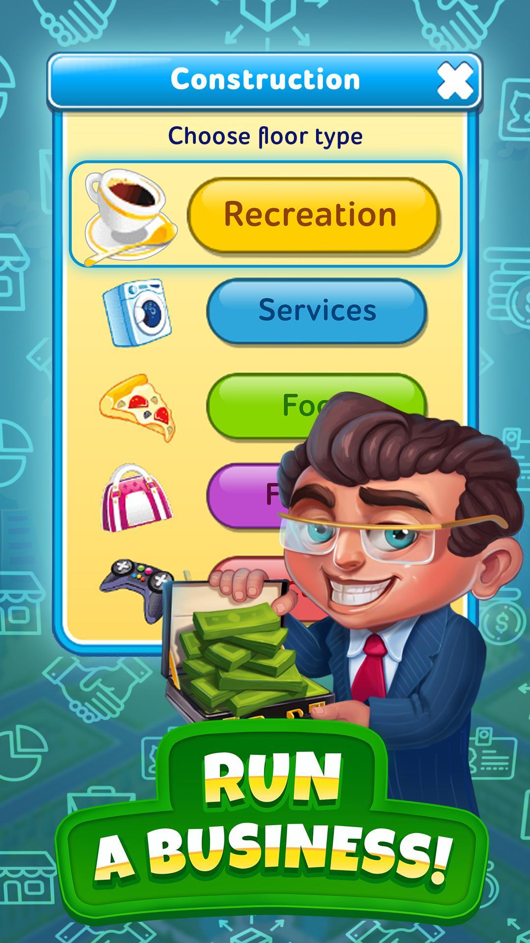 Pocket Tower－Hotel Builder Game Screenshot