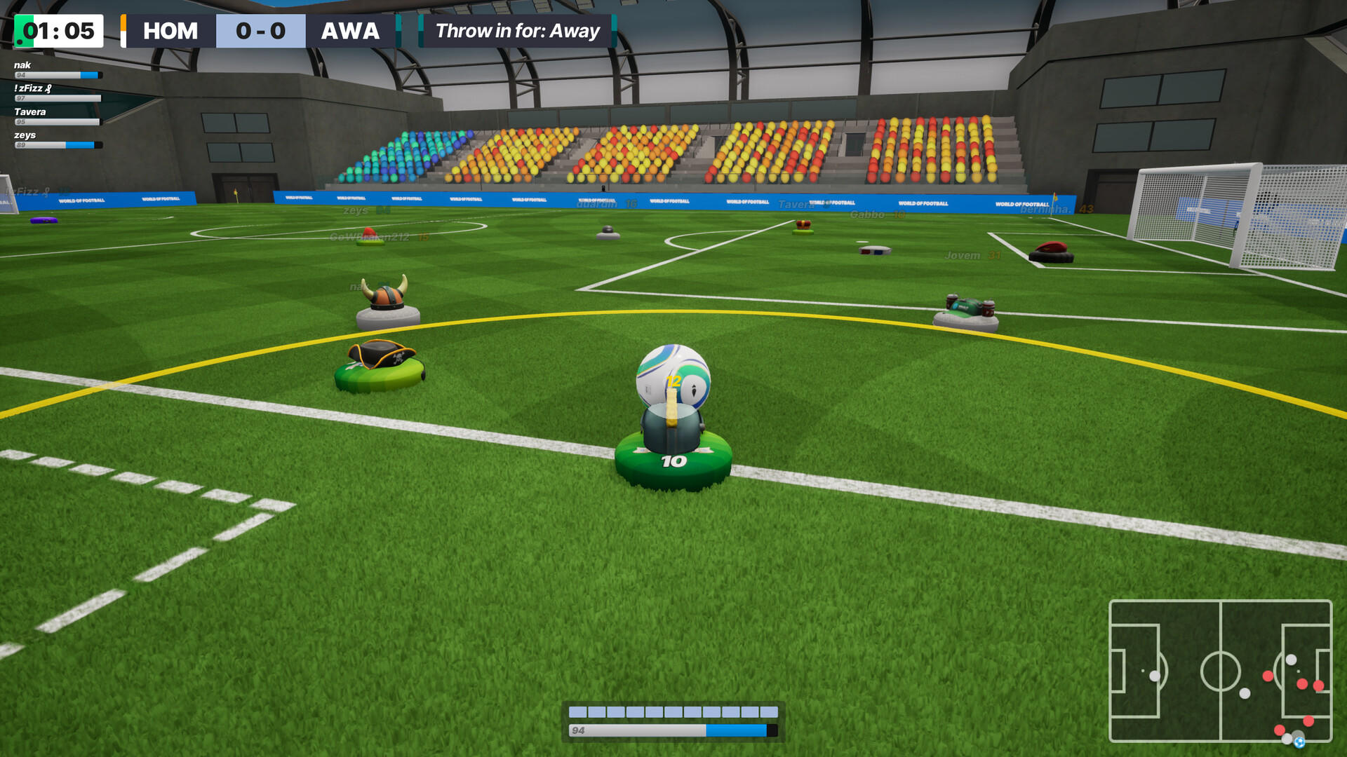 World of Football Game Screenshot