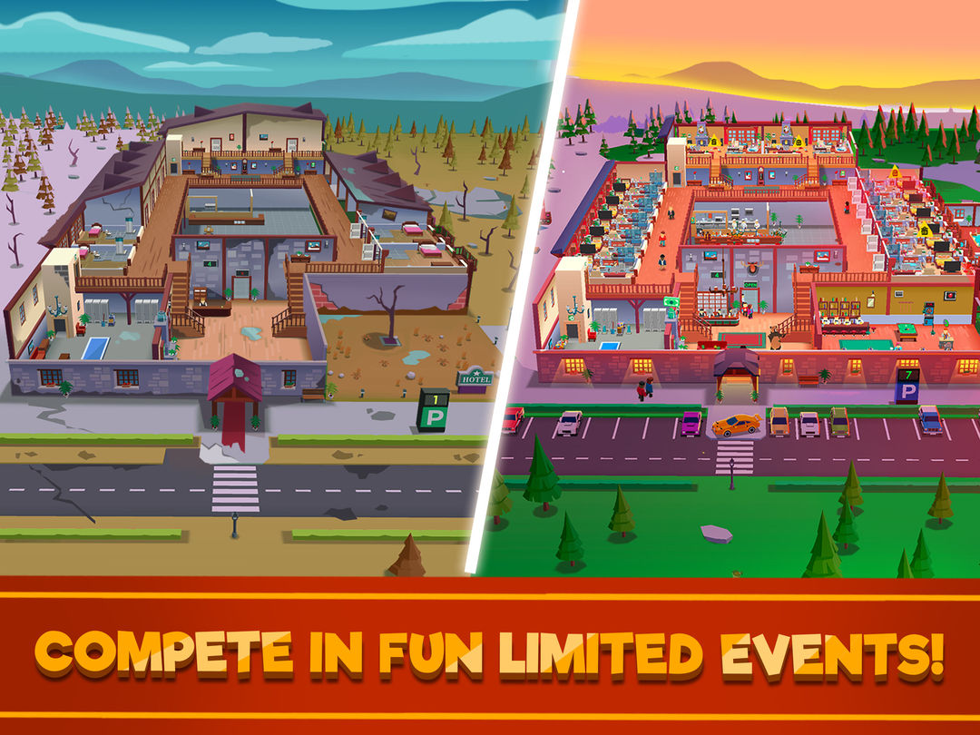 Hotel Empire Tycoon－Idle Game screenshot game