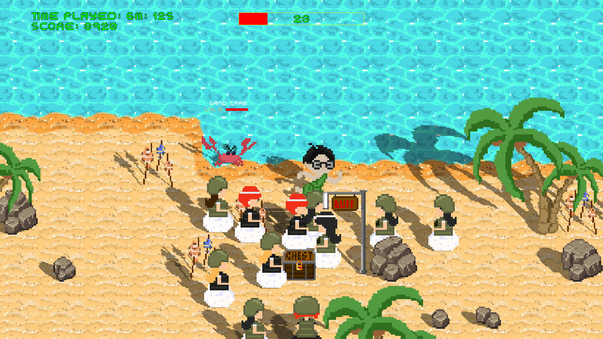 Fighting for Singleship: I am Chased by a Bunch of Women But I Just Want to Play Video Games ภาพหน้าจอเกม