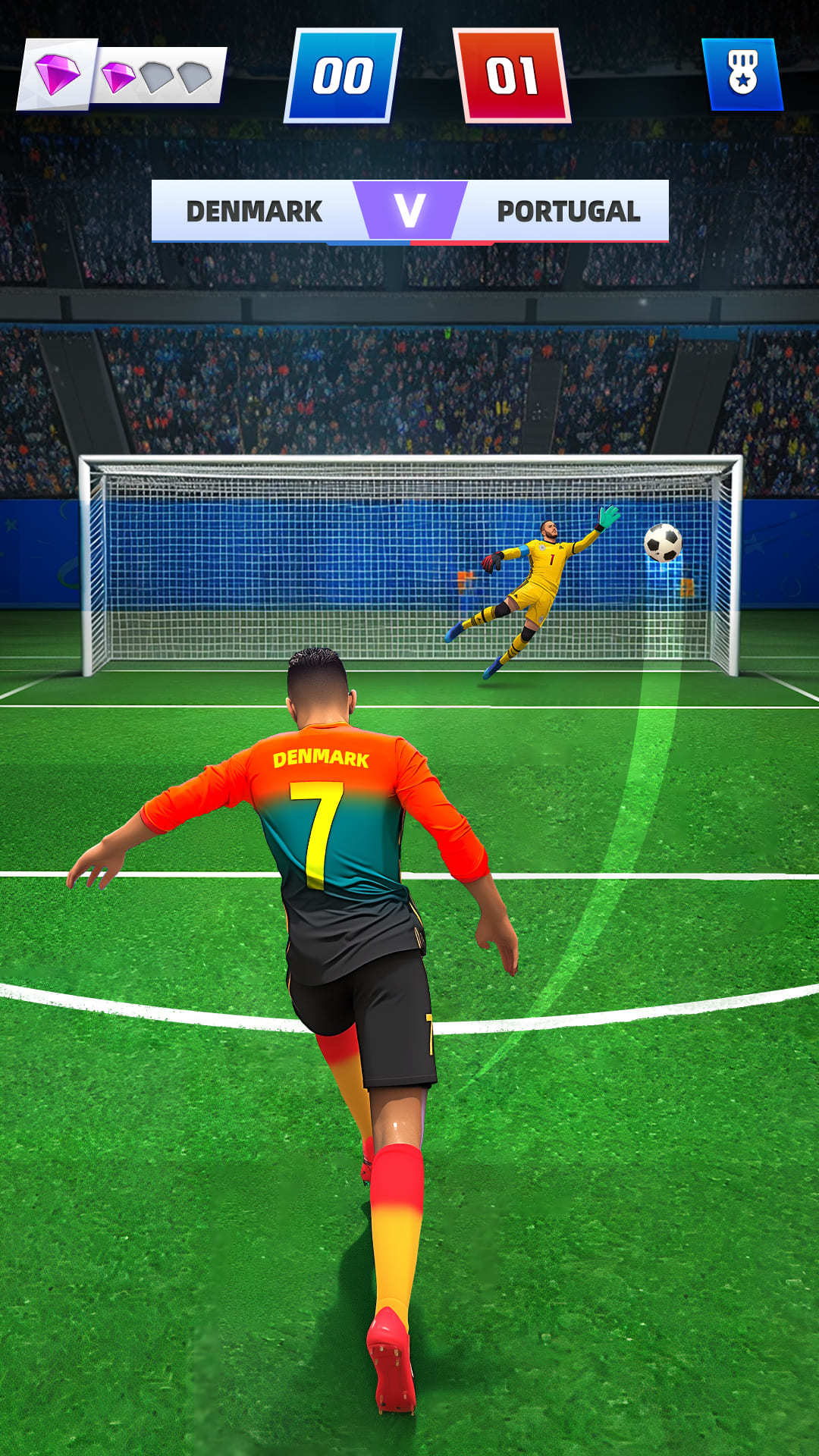 Soccer Master Simulator 3D ภาพหน้าจอเกม