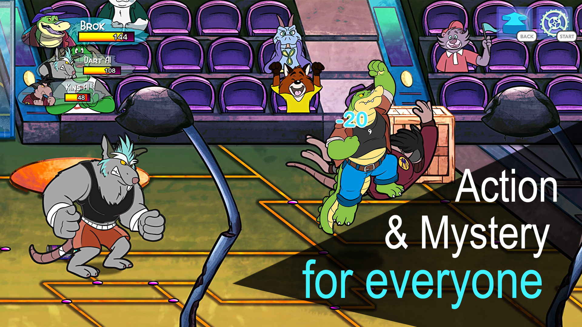 BROK the InvestiGator Game Screenshot