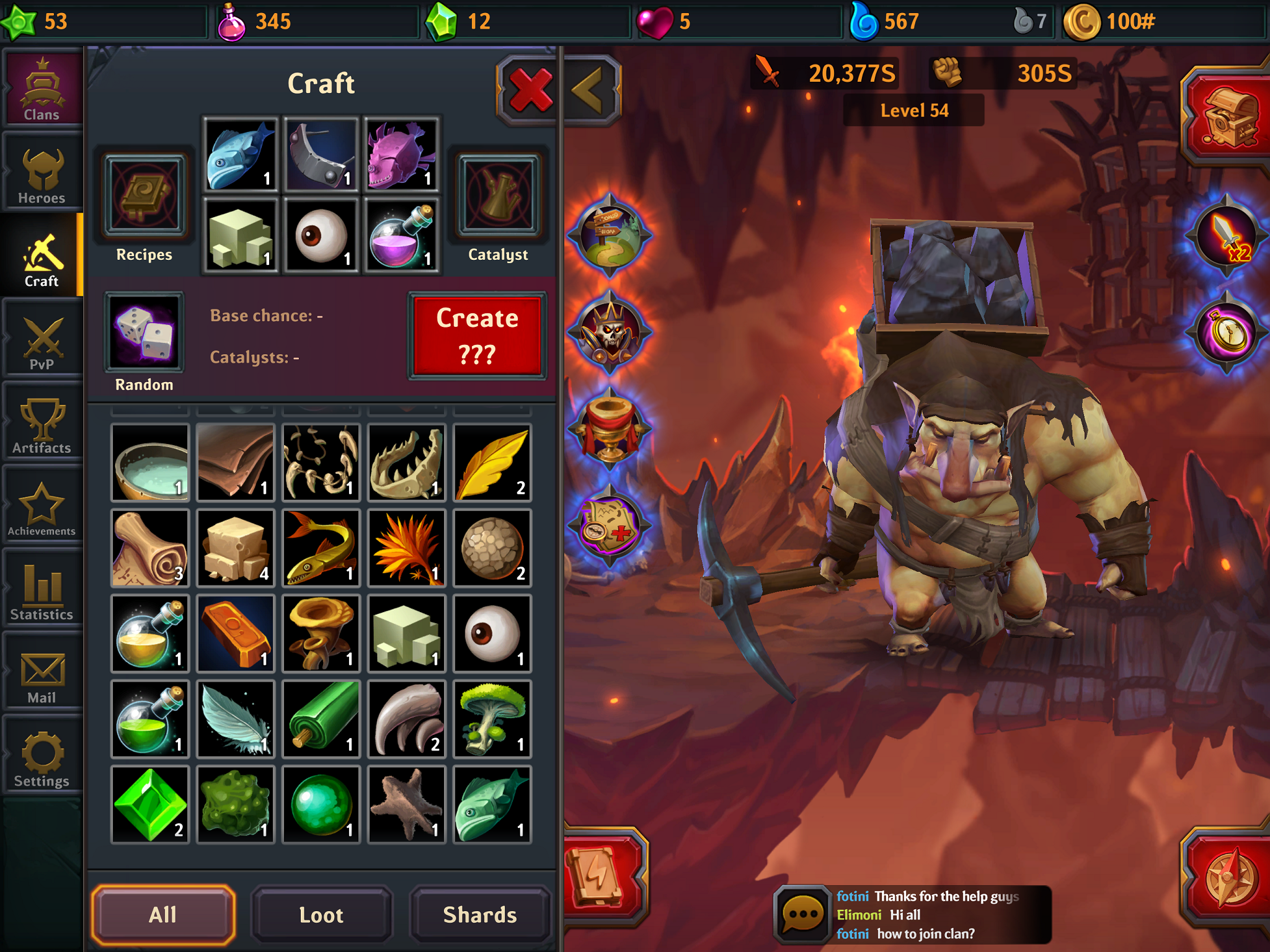 Dungeon Crusher: Soul Hunters Game Screenshot
