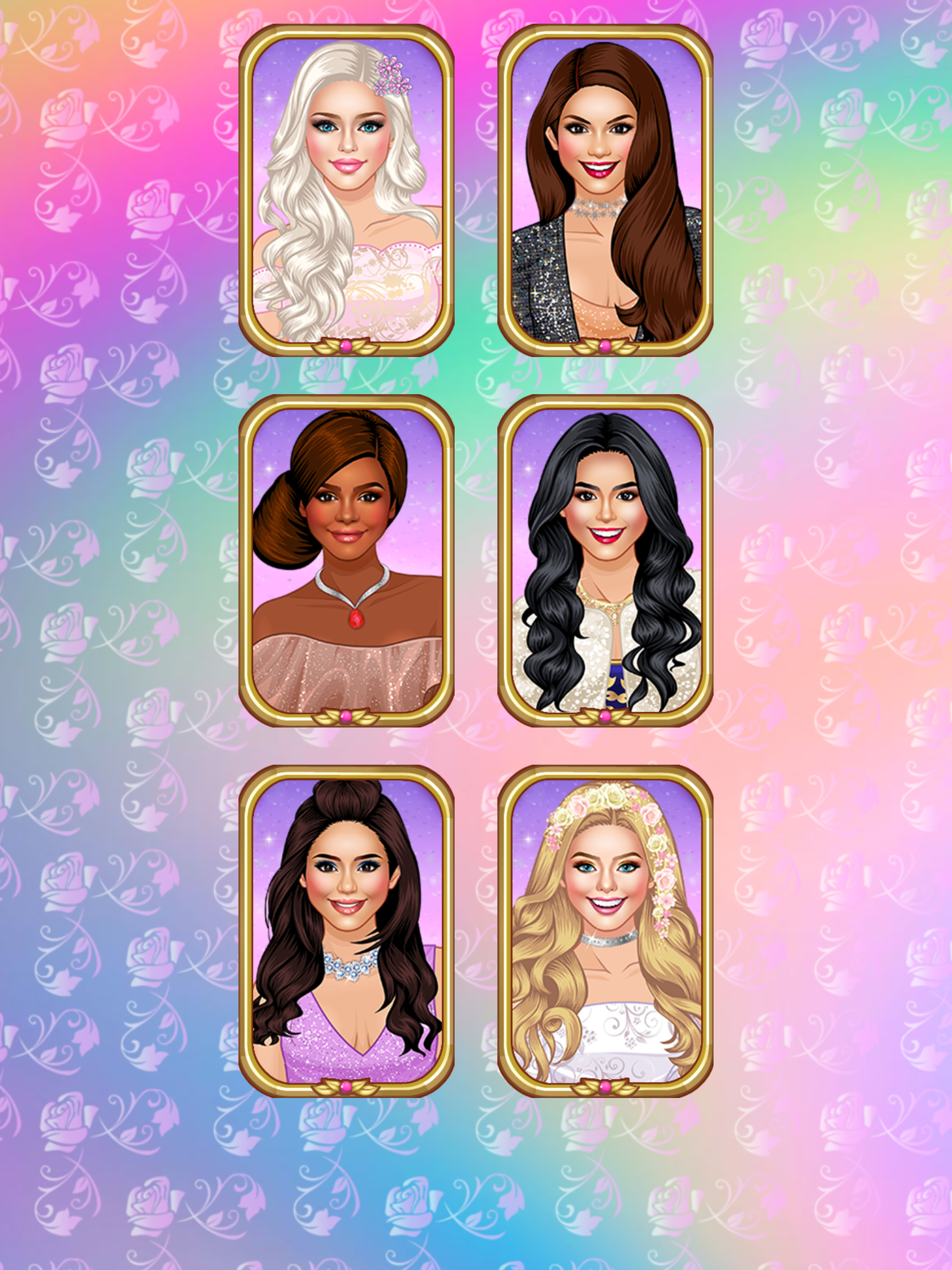 Model Dress Up: Girl Games Game Screenshot