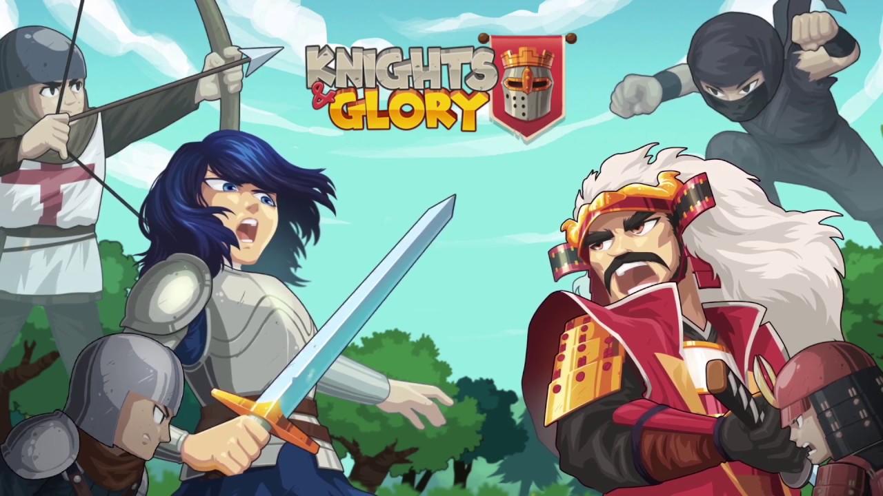 Screenshot dari video Knights and Glory - Battle