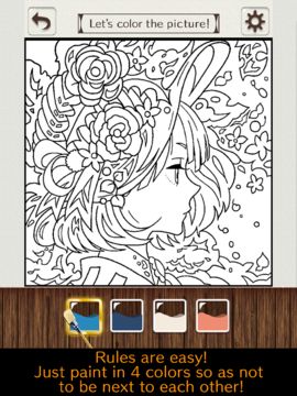 Cuplikan Layar Game Coloring Puzzle -Colorful Game