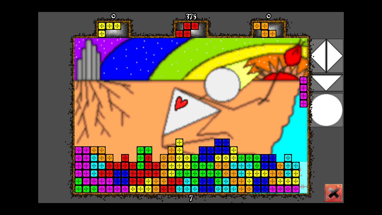 Screenshot of "TetriStory 110%™" - Amazing Free New Tetris Game!