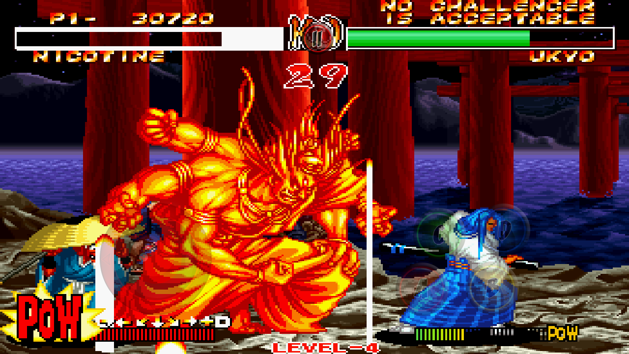 SAMURAI SHODOWN II Game Screenshot