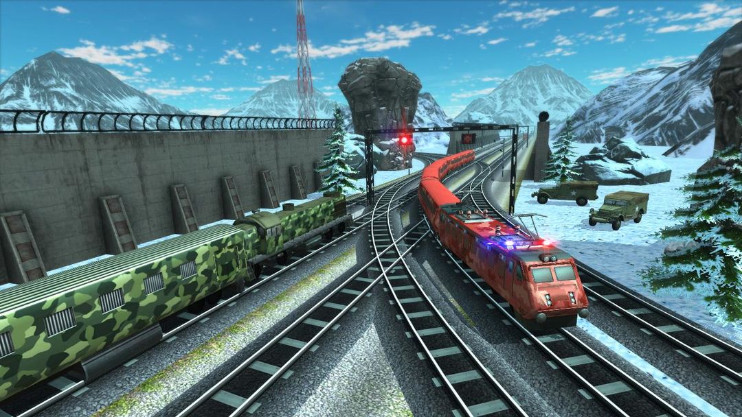 Screenshot of Police Train Sim 2018