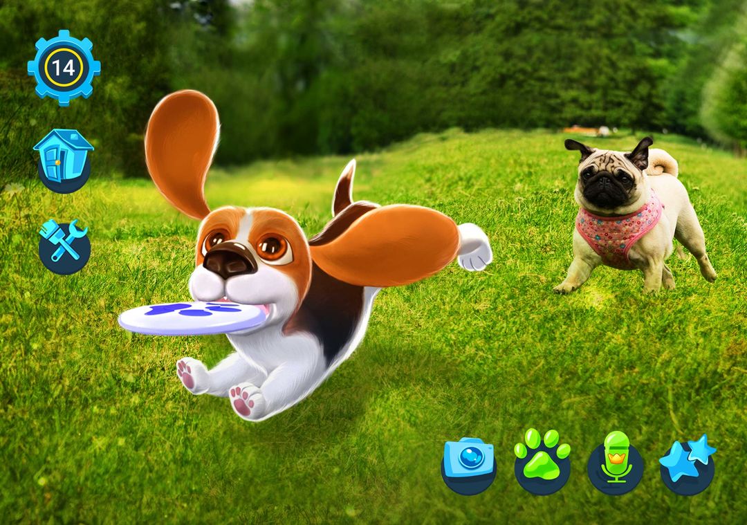 Tamadog - 寵物養成狗狗遊戲和狗狗翻譯機遊戲截圖