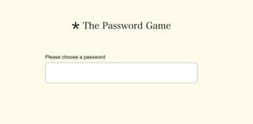 Banner of The Password Game 