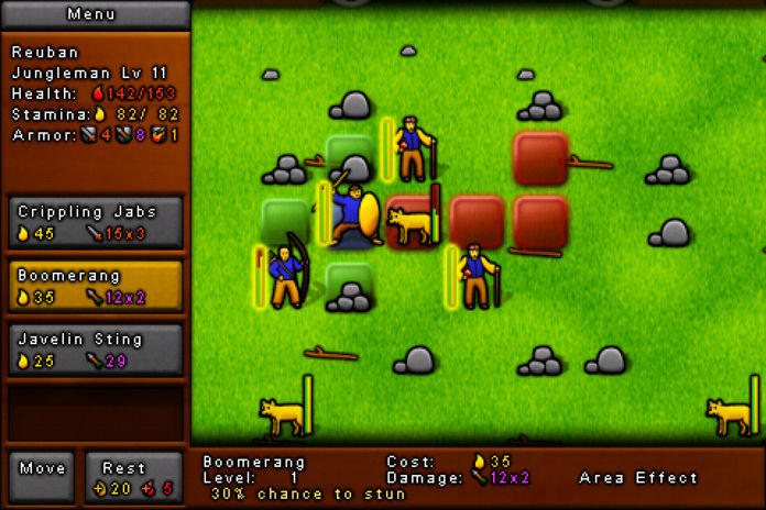 Tactical Warrior Game Screenshot