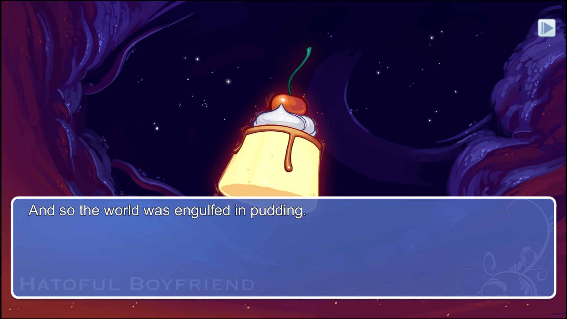 Hatoful Boyfriend ゲームのスクリーンショット