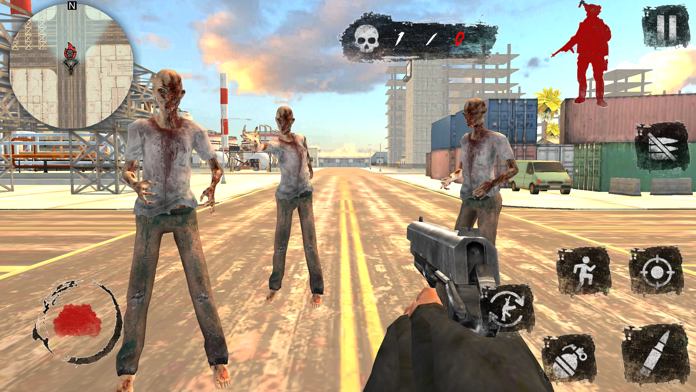 Zombie Apocalypse Survival War Game Screenshot