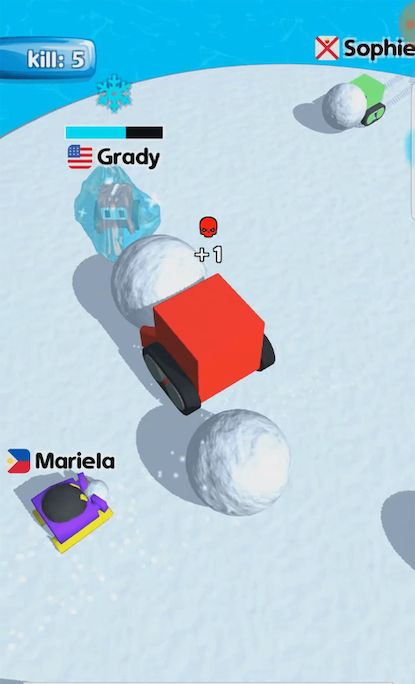 Snowbattle.io screenshot game