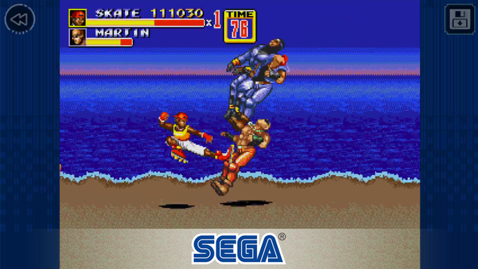 Cuplikan Layar Game Streets of Rage 2 Classic