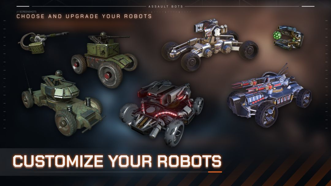 Assault Bots: Multiplayer screenshot game