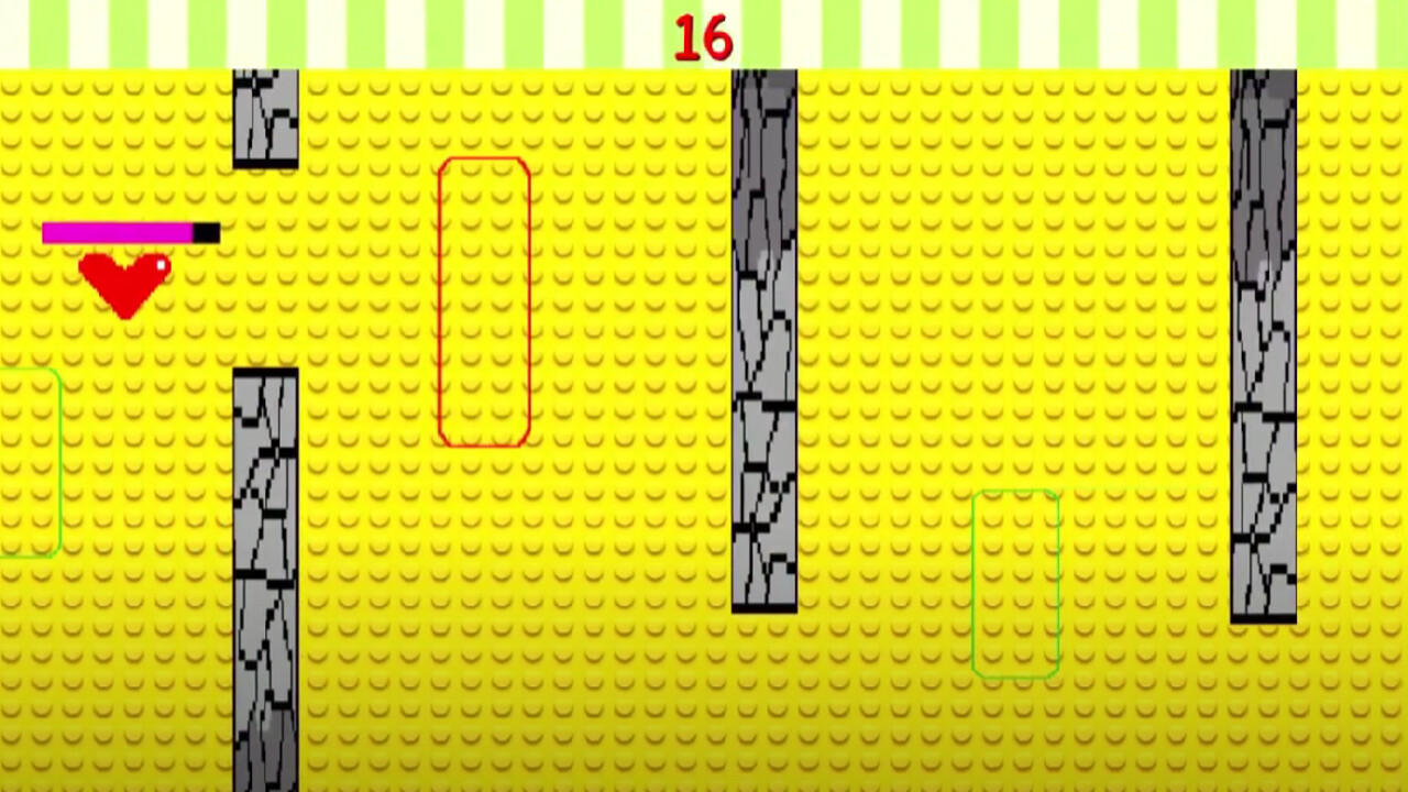 Heart vs HP Game Screenshot
