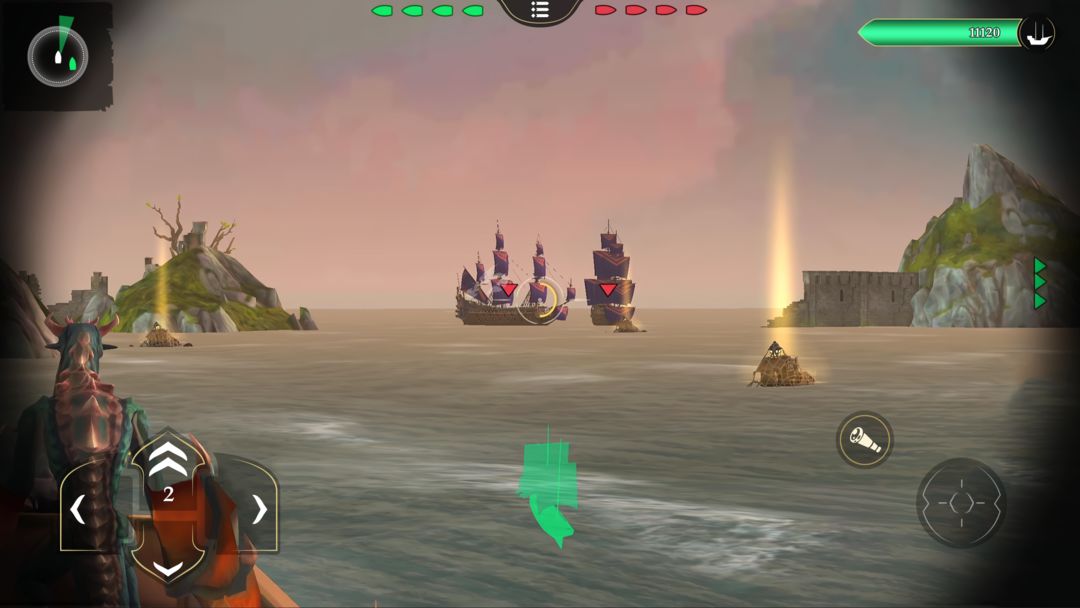 Dragon Sails: Ship Battle遊戲截圖