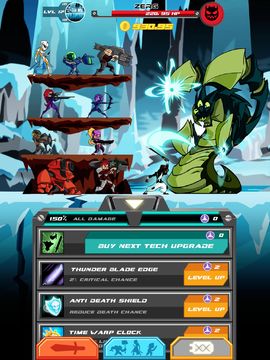 Monsters Impact : Tap Clicker ภาพหน้าจอเกม