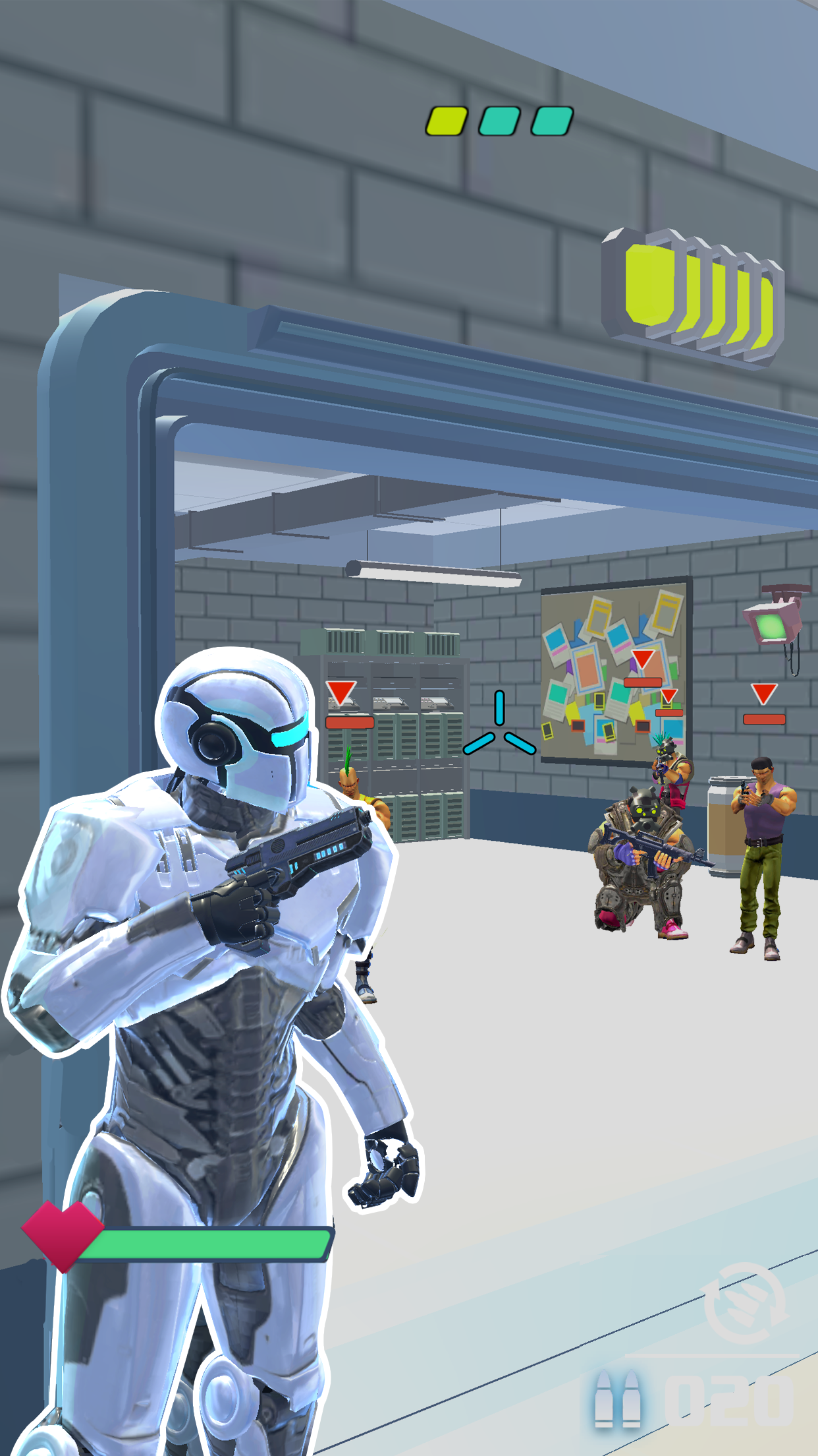 Auto Cop - Gun Shooting Games Game Screenshot