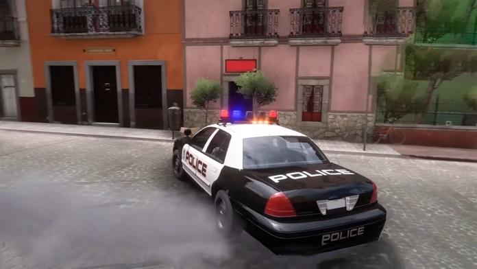 Police Car Driving Drift Games Game Screenshot
