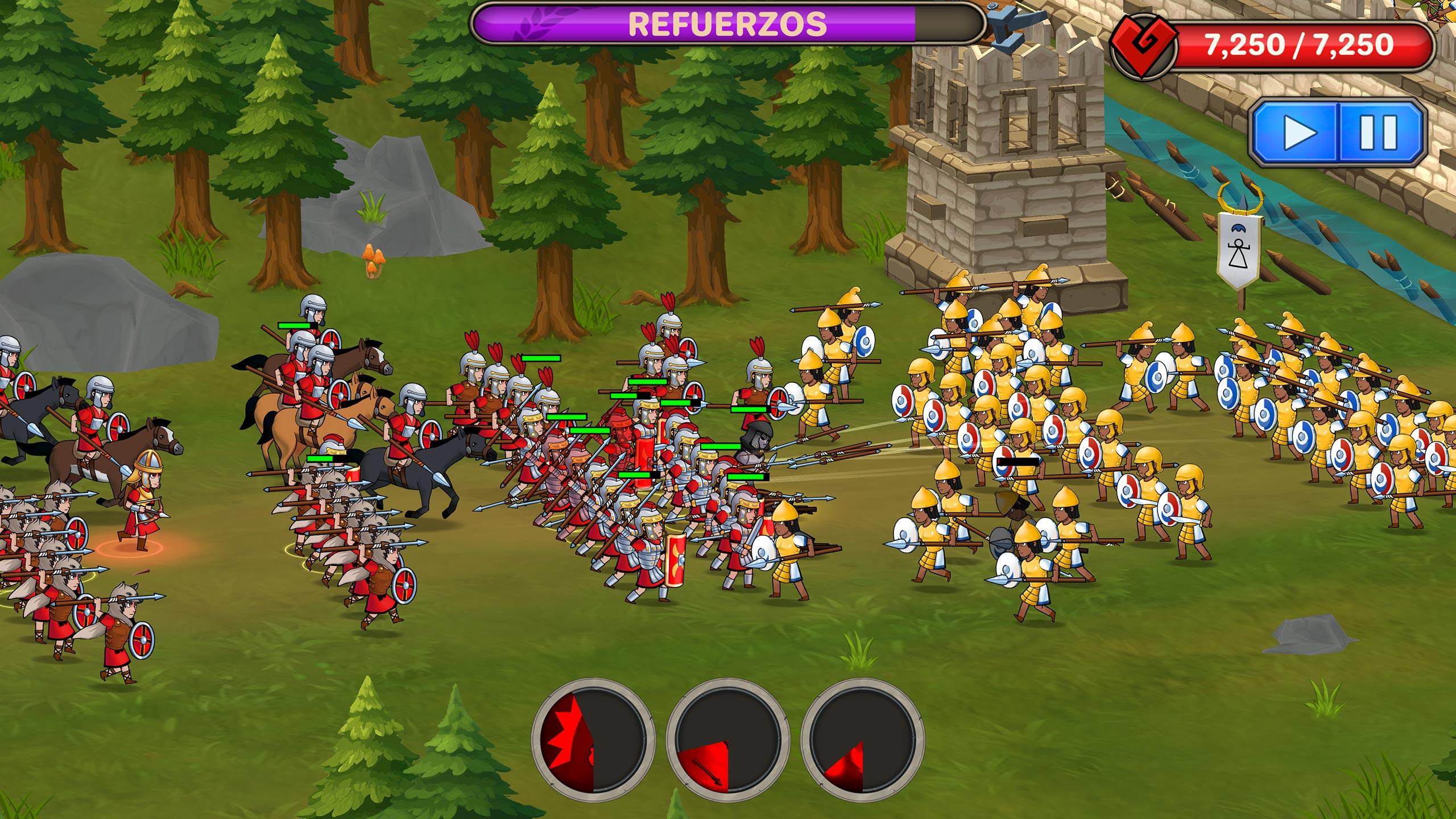 Grow Empire: Rome Game Screenshot