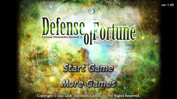 Screenshot of Defense of Fortune: The Savior
