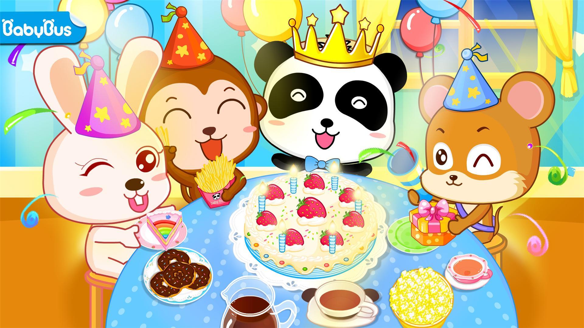 Screenshot 1 of Baby Panda's Birthday Party 8.67.00.00