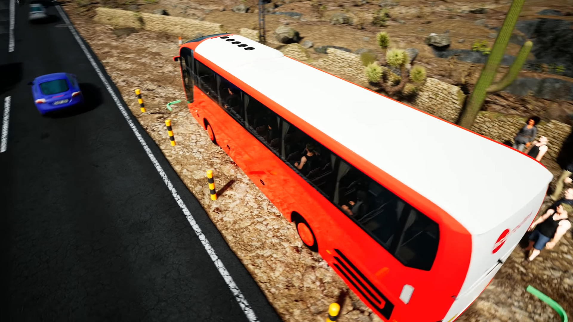 Bus Simulator: Highway Tour Game Screenshot