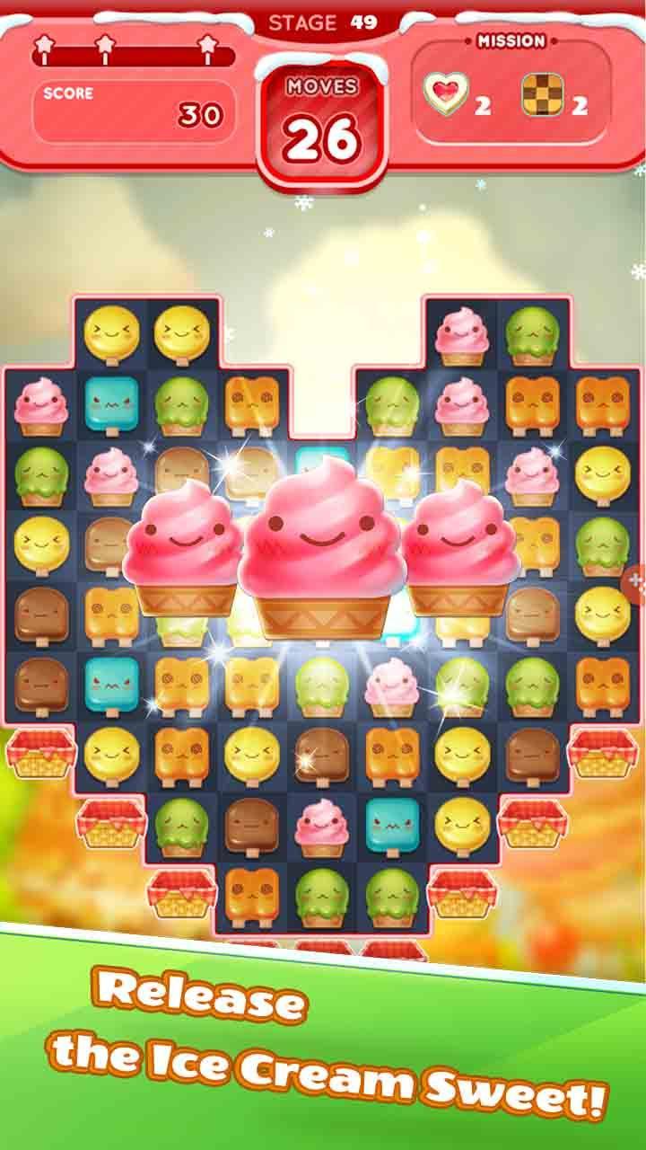 Ice Cream Mania :  Puzzle Game Game Screenshot