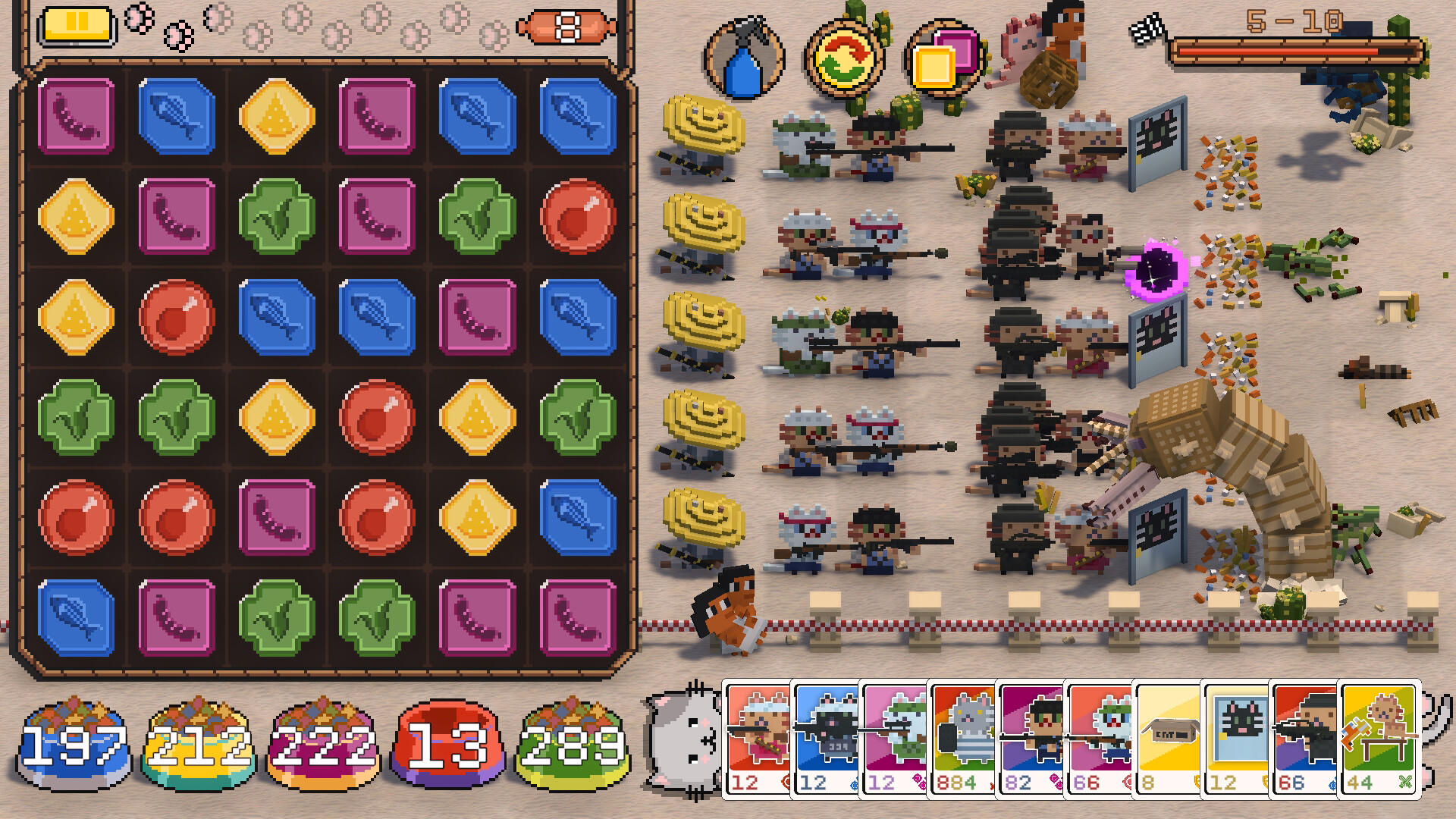 Cats on Duty Game Screenshot