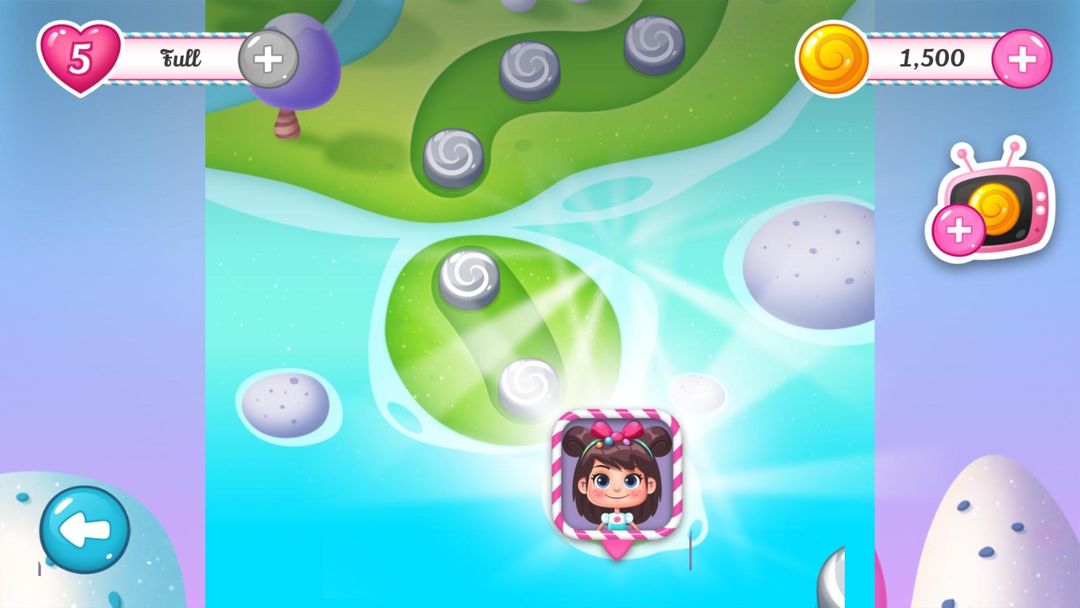 糖果传奇世界HD screenshot game