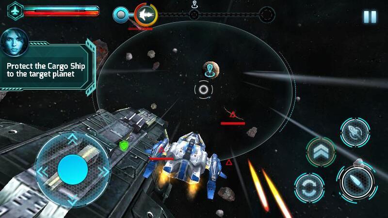 Galaxy Strike 3D screenshot game