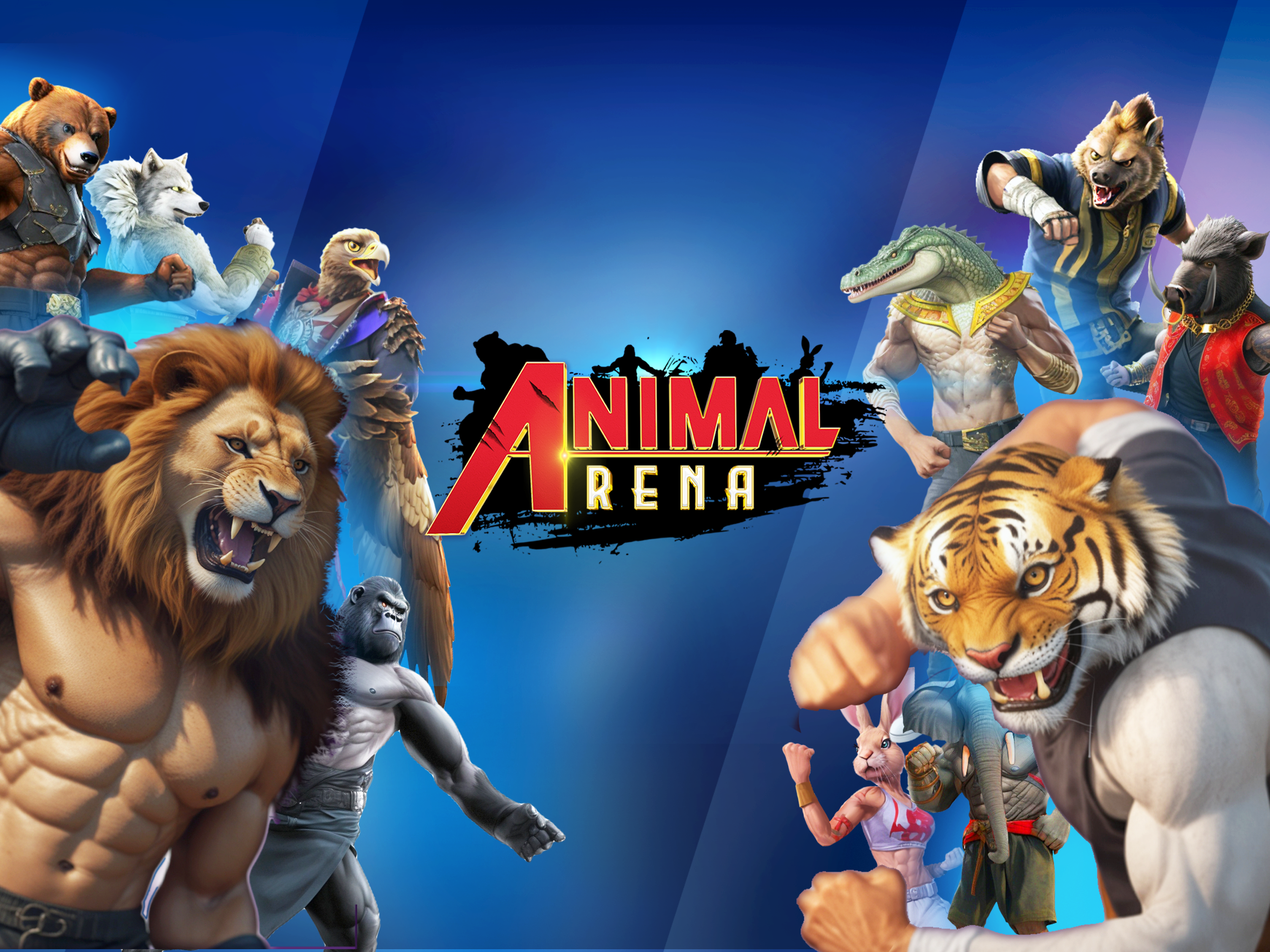 Animals Arena: Fighting Games Game Screenshot