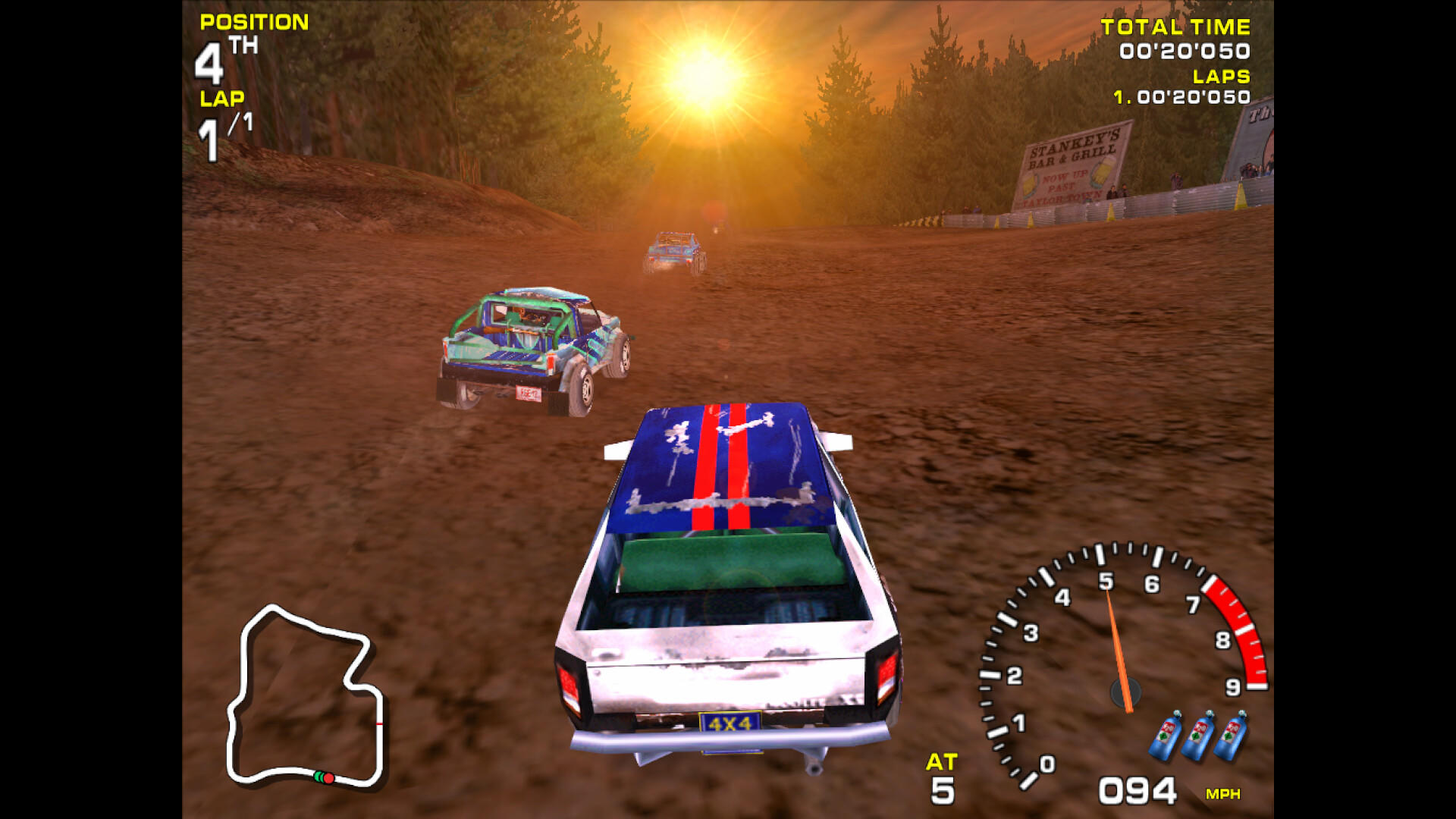Screenshot of Off-Road: Redneck Racing