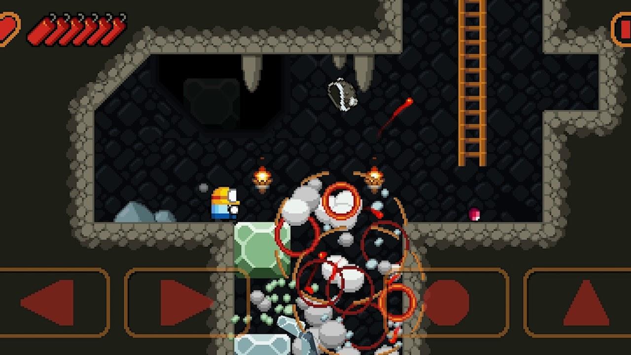 Screenshot of the video of Mineblast