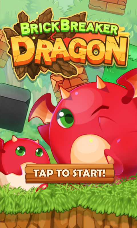 Brick Breaker Dragon Game Screenshot