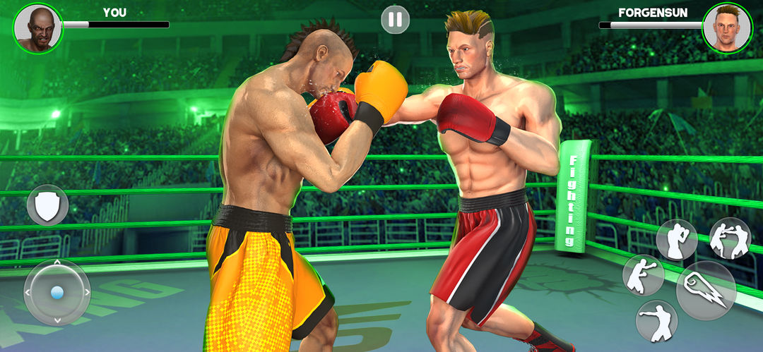 Screenshot of Kick Boxing Games: Fight Game