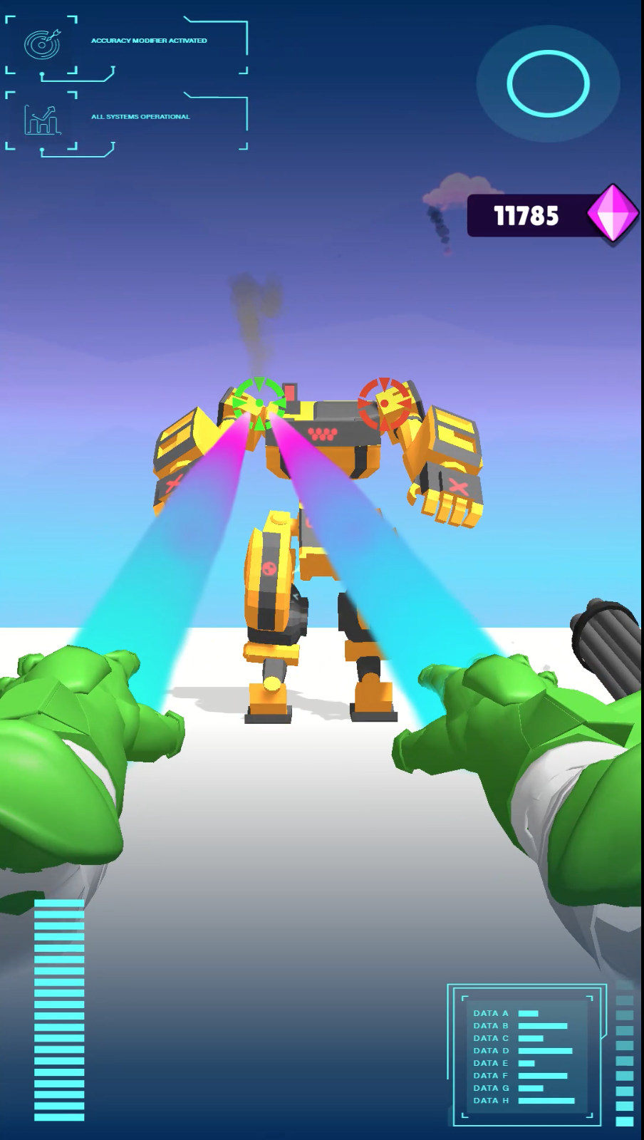 Screenshot of Full Metal 3D