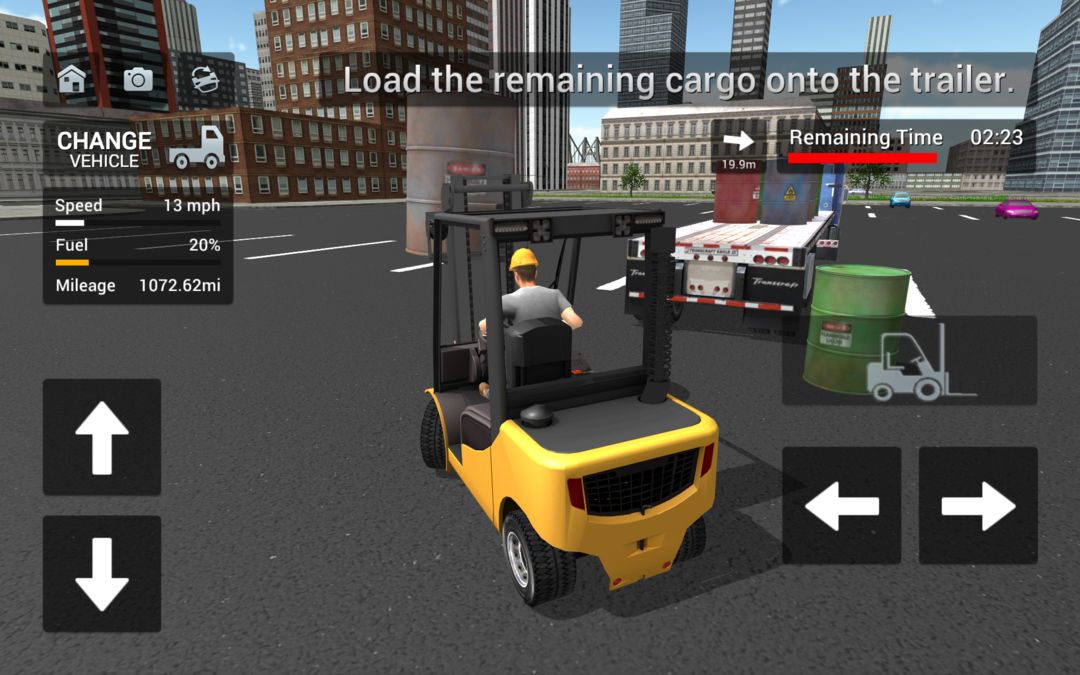Real Euro Truck Driving Simulator ภาพหน้าจอเกม