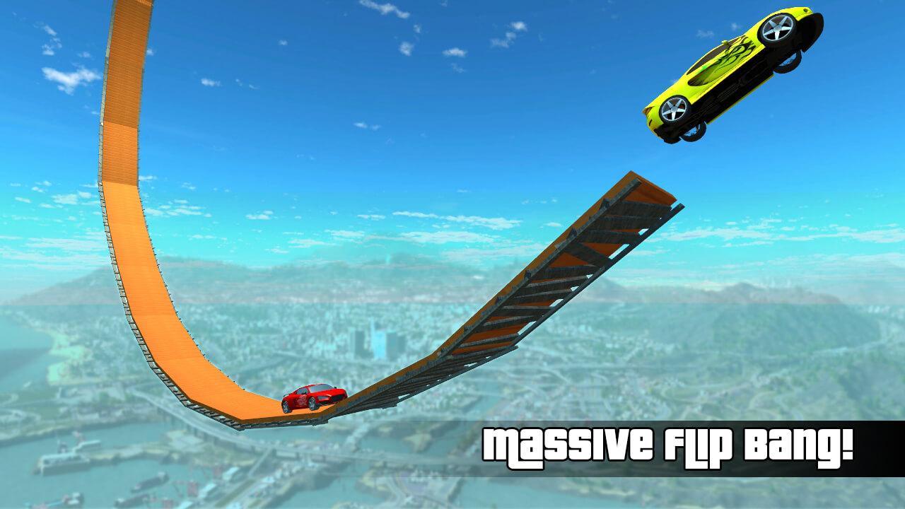 Biggest Mega Ramp Jump - Driving Games ゲームのスクリーンショット