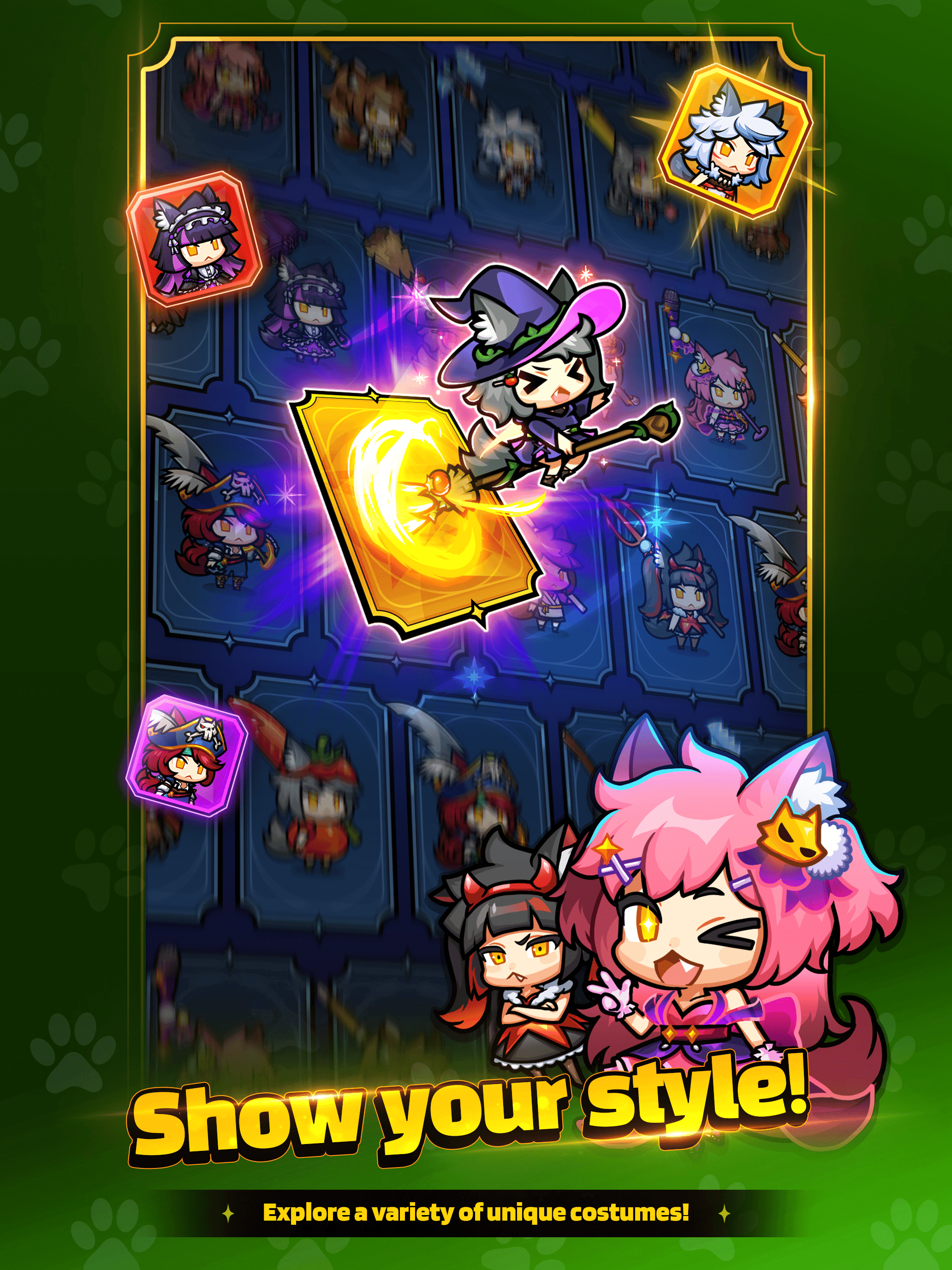 Go Go Wolf! - Idle RPG Game Screenshot