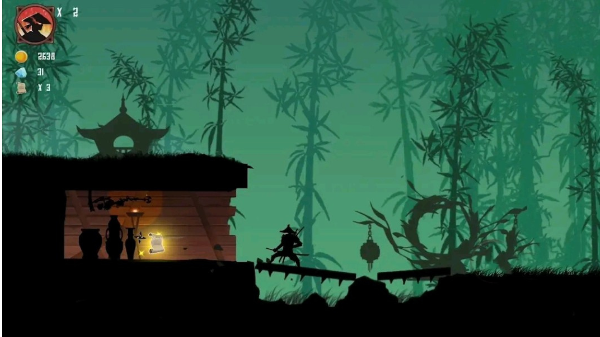 Screenshot of Shadow Black Ninja