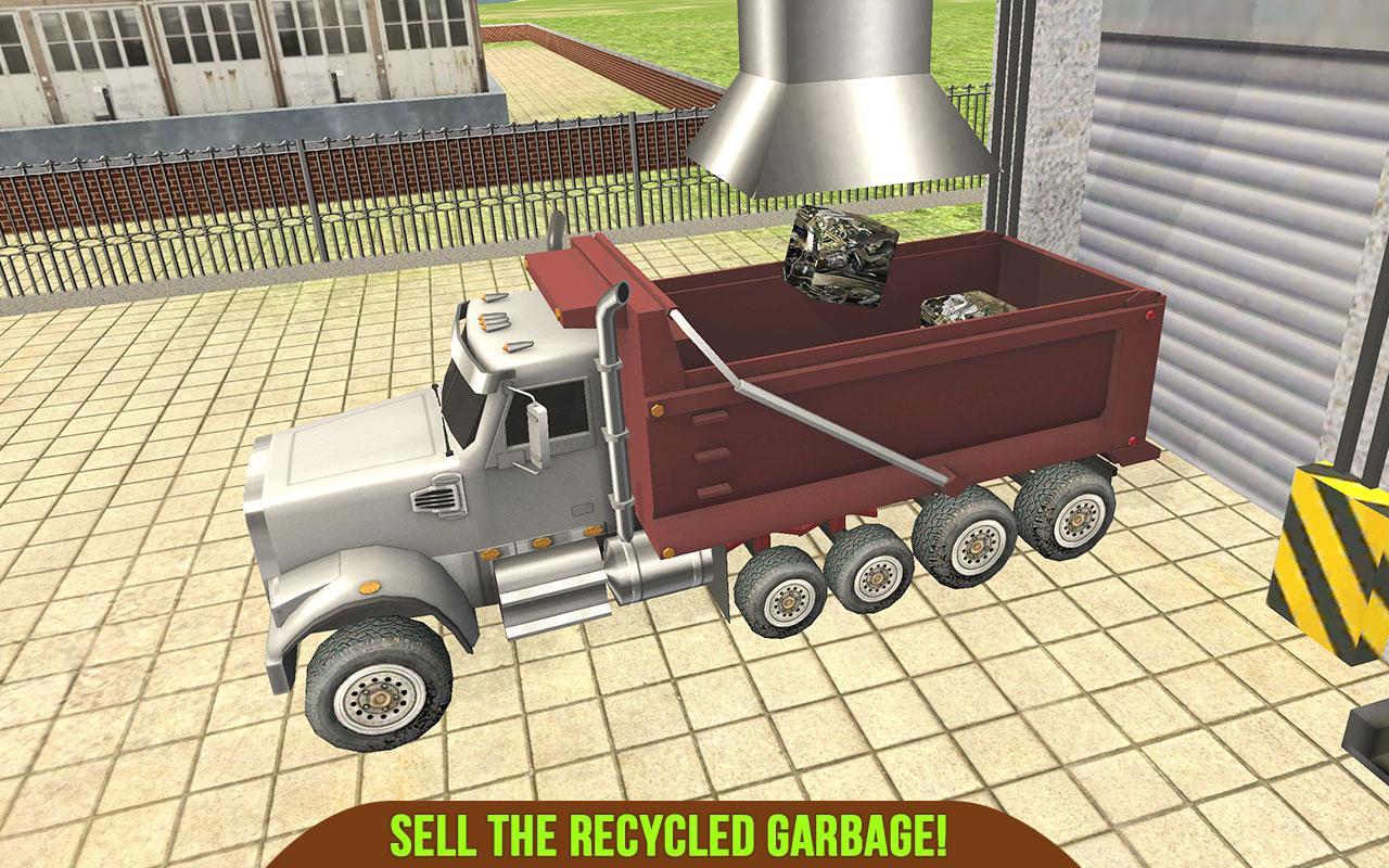 Garbage Truck & Recycling SIM Game Screenshot
