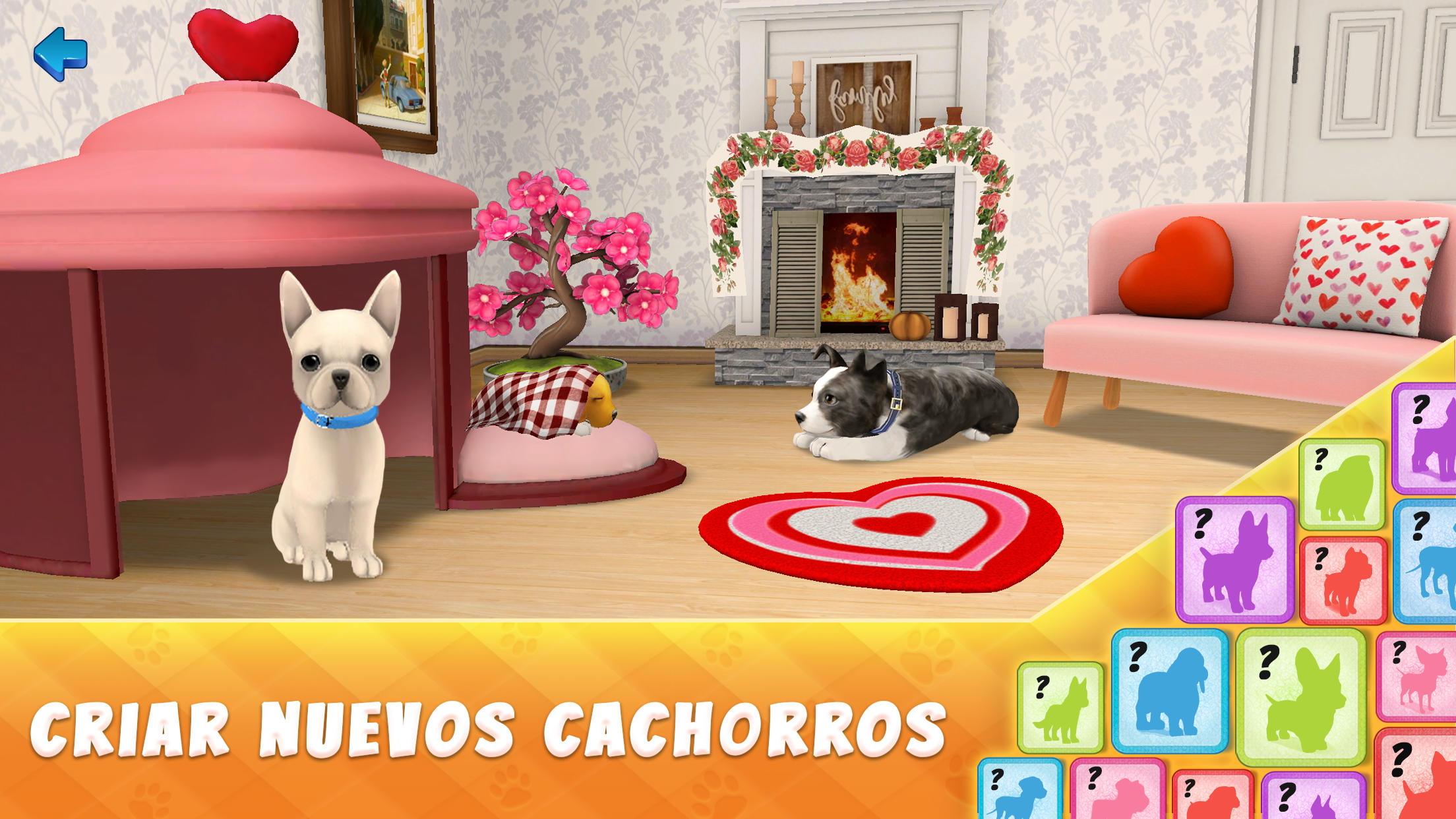 Captura de Pantalla del Juego Dog Town: Juegos de perros