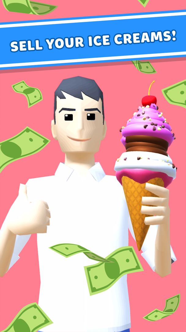Screenshot of Ice Cream Inc. ASMR, DIY Games