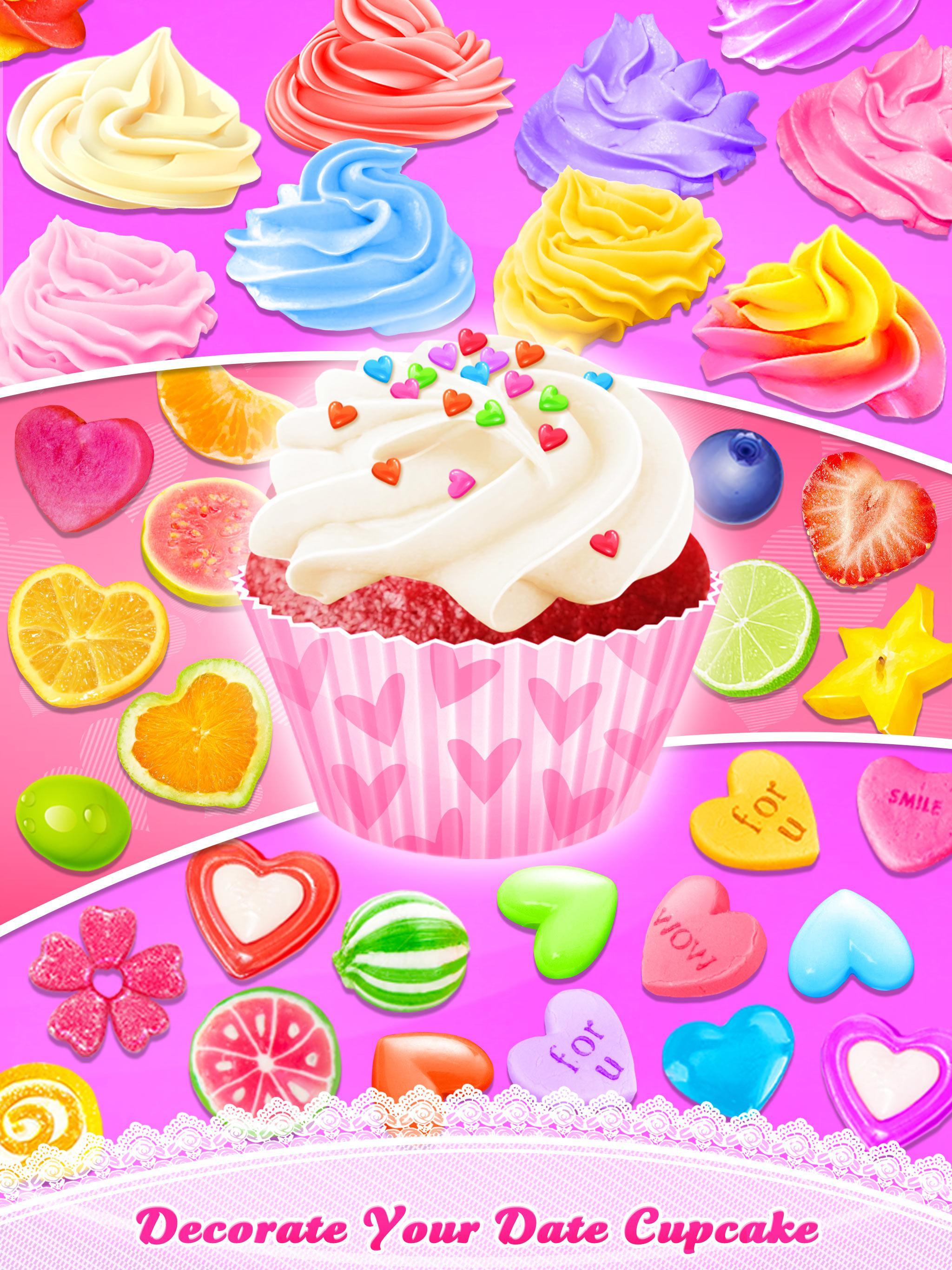 Red Velvet Cupcake - Date Night Sweet Desserts Game Screenshot
